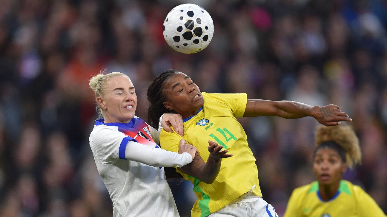 England Fall to Brazil in Euro Champions’ Homecoming Defeat